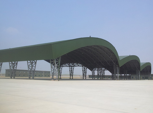 六合軍用機(jī)場(chǎng)機(jī)庫(kù)項(xiàng)目